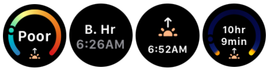 Alpenglow Apple Watch Complications